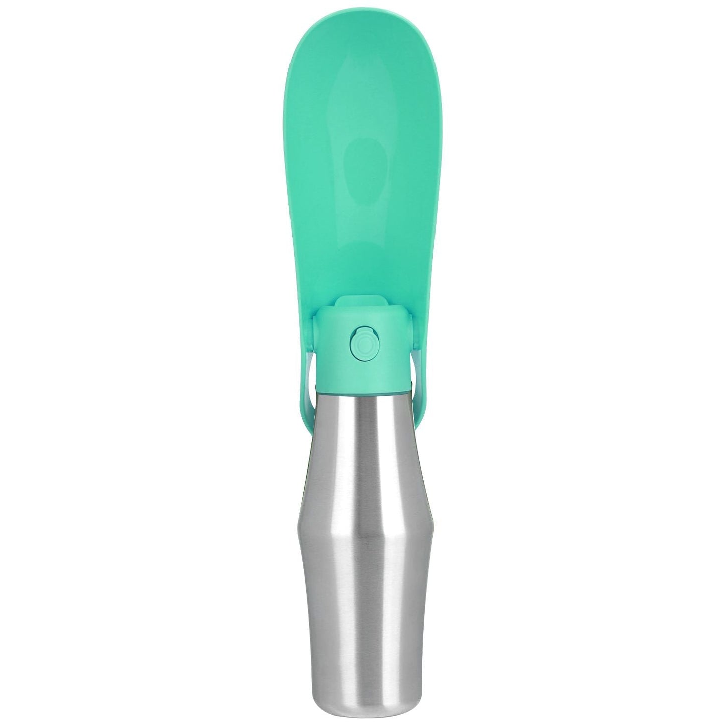 25OZ Portable Dog Water Bottle Foldable Stainless Steel Water Dispenser Leak-Proof Design for Dog Walking Traveling Hiking Outdoor Activities