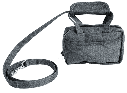 Pet Life 'Posh Walk' Purse Dog Leash, Accessory Holder and Waste Bag Dispenser