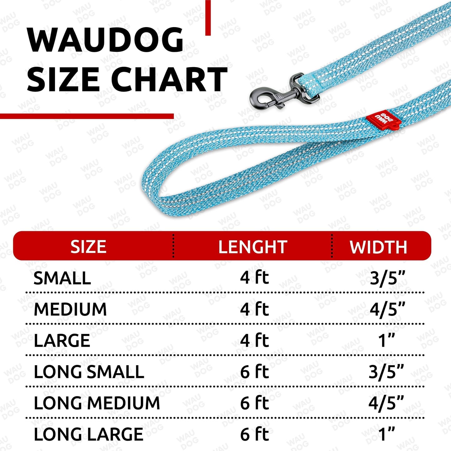 Blue Recycled Cotton Dog Leash 6 Ft Eco Friendly Collar for Small Dogs Reflective Dog Leash